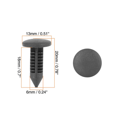20 x Plastic Bolt Rivets Trim Panel Retainer Clips for Toyota