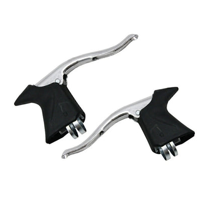 Aluminum Alloy Brake Levers Set for Road/Fixed Gear Bicycle 22.2-23.8mm