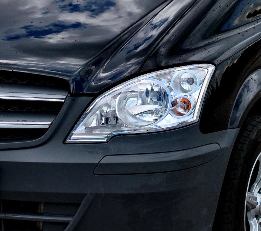 Headlight Trim Bezel Cover for Mercedes Vito W639 (2010-2013)