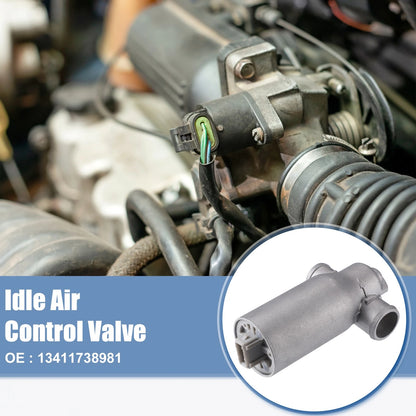 Idle Air Control Valve for BMW 323Ci (2000-2006) Silver Tone