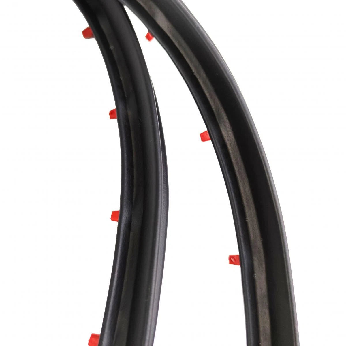 Door Rubber Seal Front LH+RH Fits Mazda 616 618 Capella RX2 4D Sedan 1970-78 D09