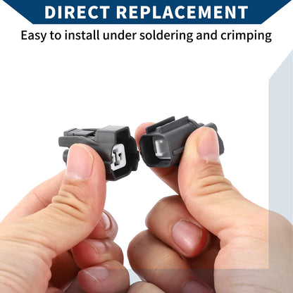 2 x Pin Cable Horn Rear Door Lock Motor Connector Plug for Honda