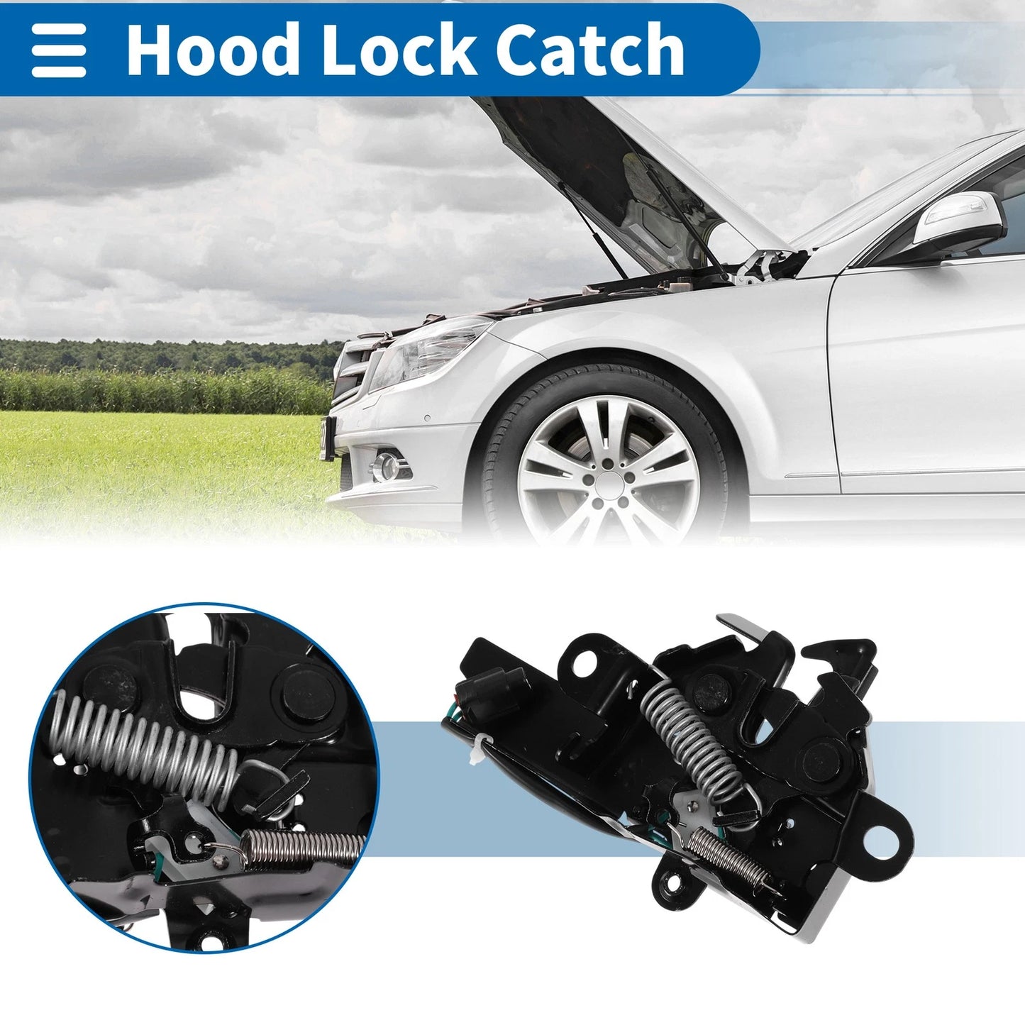 Hood Latch Assembly / 1 Pc / Hood Latch Assembly for Toyota Camry (2018–2022)