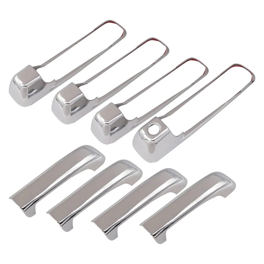 4 x Chrome Door Handle Cover Caps for Dodge Ram 1500 2500 3500 4500 (2009-18)