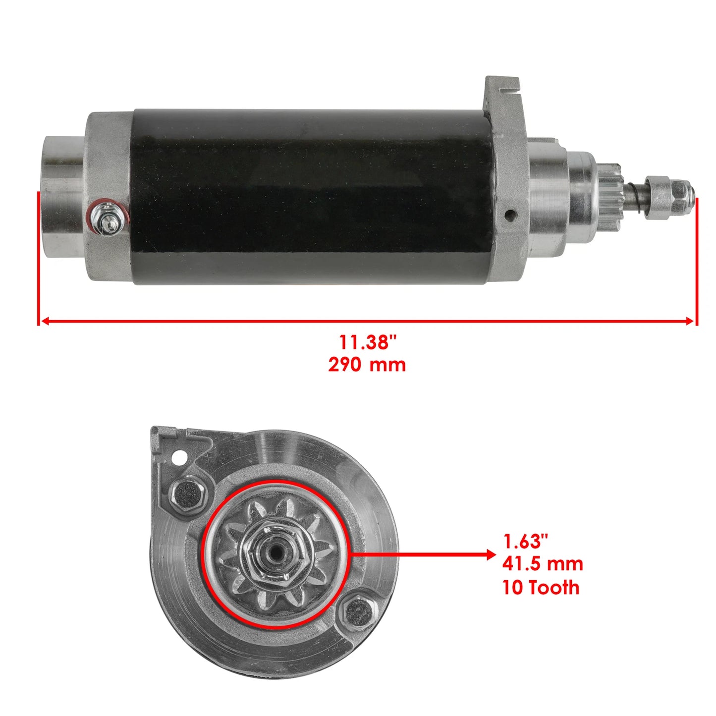 Mercury Outboard Starter for 115/140/150/175HP (1980-1988)