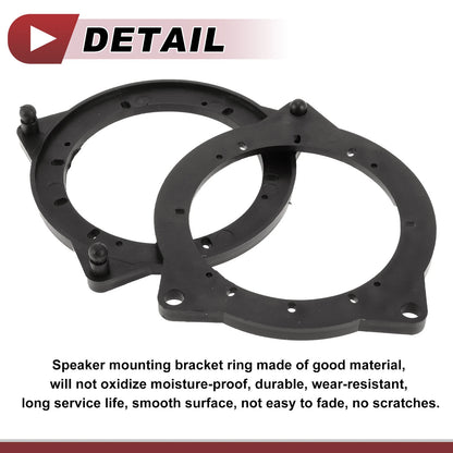 Speaker Spacer Ring Adaptor 6.5" Front Doors for BMW 230i (2017-2021)
