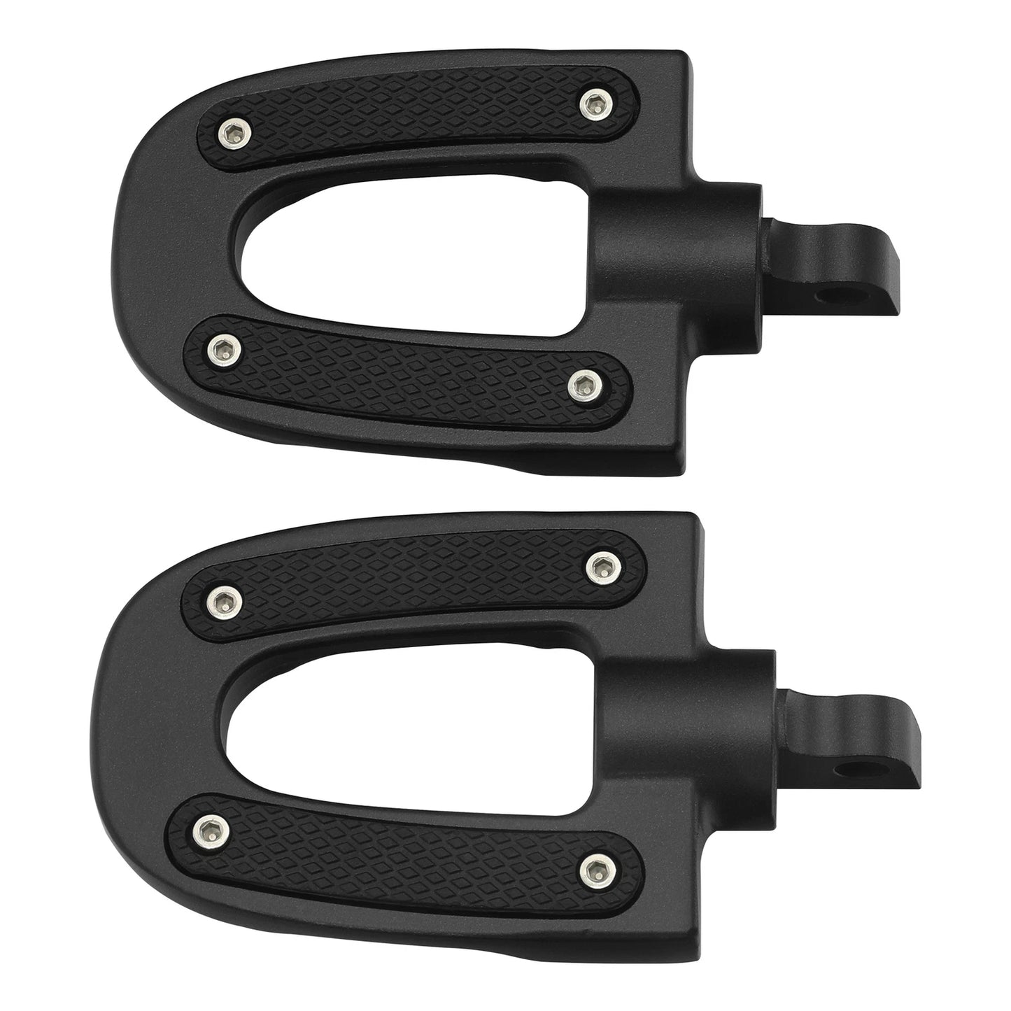Matte Black Footpegs for Harley Road King, Street Glide (2009-2023)