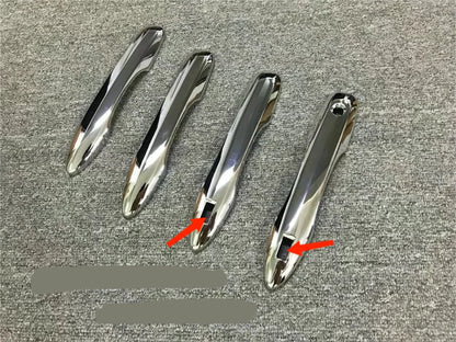 Chrome Door Handle Bowl Smartkey Cover Trim for 2018-2020 Toyota Camry 2 x