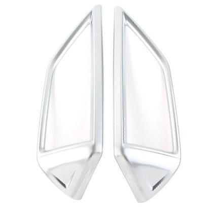 Matte Silver Front Middle Air Vent Covers for Subaru Forester (2019-2022)