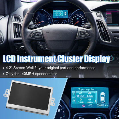 LCD Display Color Screen for Ford Escape Focus Speedometer (140MPH)