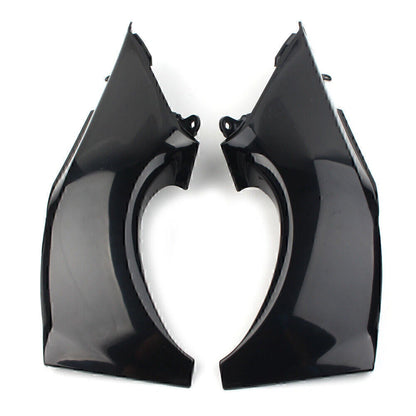 Black ABS Air Duct Tube Covers for Kawasaki ZX12R (2000-2001)