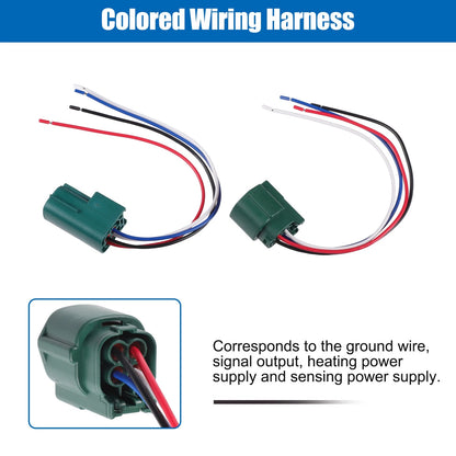 1 Set 4 Pin Male Female Connector O2 Sensor Cable for Nissan Infiniti