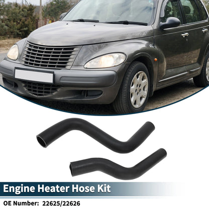 1 Set Water Pipes Engine Radiator Coolant Hose for Dodge Caravan (2001-2007)