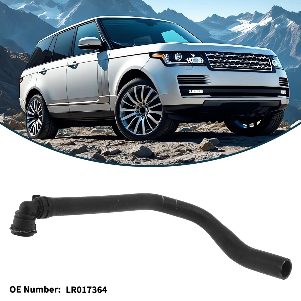 Radiator Hose No.LR017364 for Land Rover Range Rover III (2012)