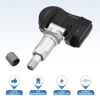 4 x Tire Pressure Monitoring Sensors TPMS 433MHz for Mitsubishi