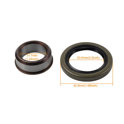 Sprocket Shaft Spacer & Seal for Harley Big Twin Shovelhead Evo (1970-1998)
