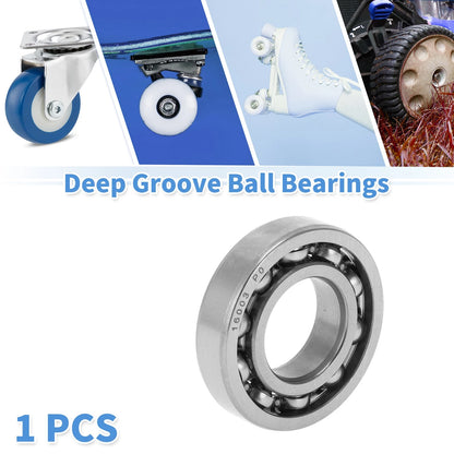 Deep Groove Ball Bearings / 17x35x8mm / P0 for Scooter Skateboard Wheel