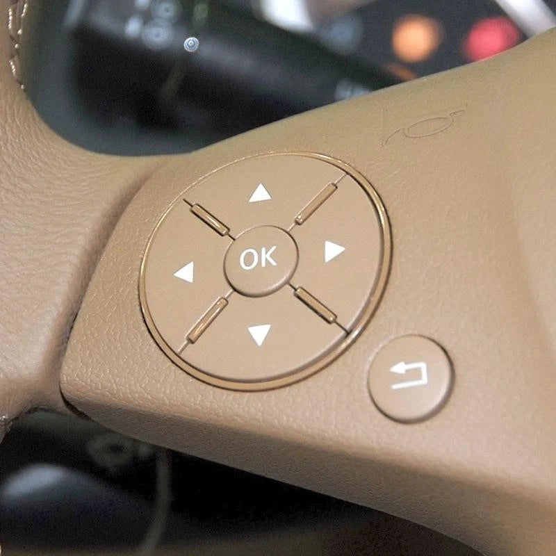 Beige Left Steering Wheel Switch for Benz W204 W21204 W207 (2007-2015)