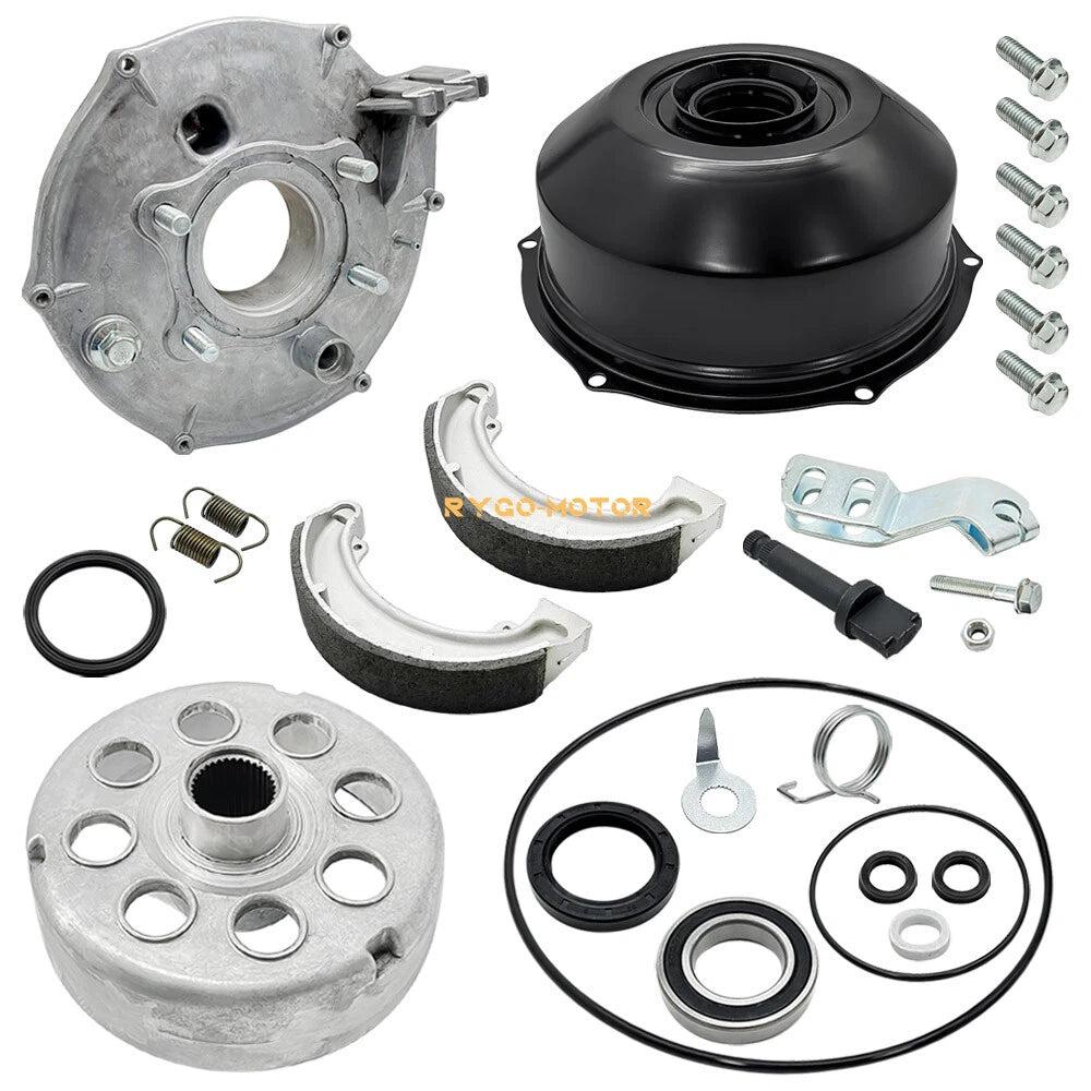 Rear Brake Drum Hub Cover Bearing Seal for Honda FourTrax 300 4x4 TRX300FW