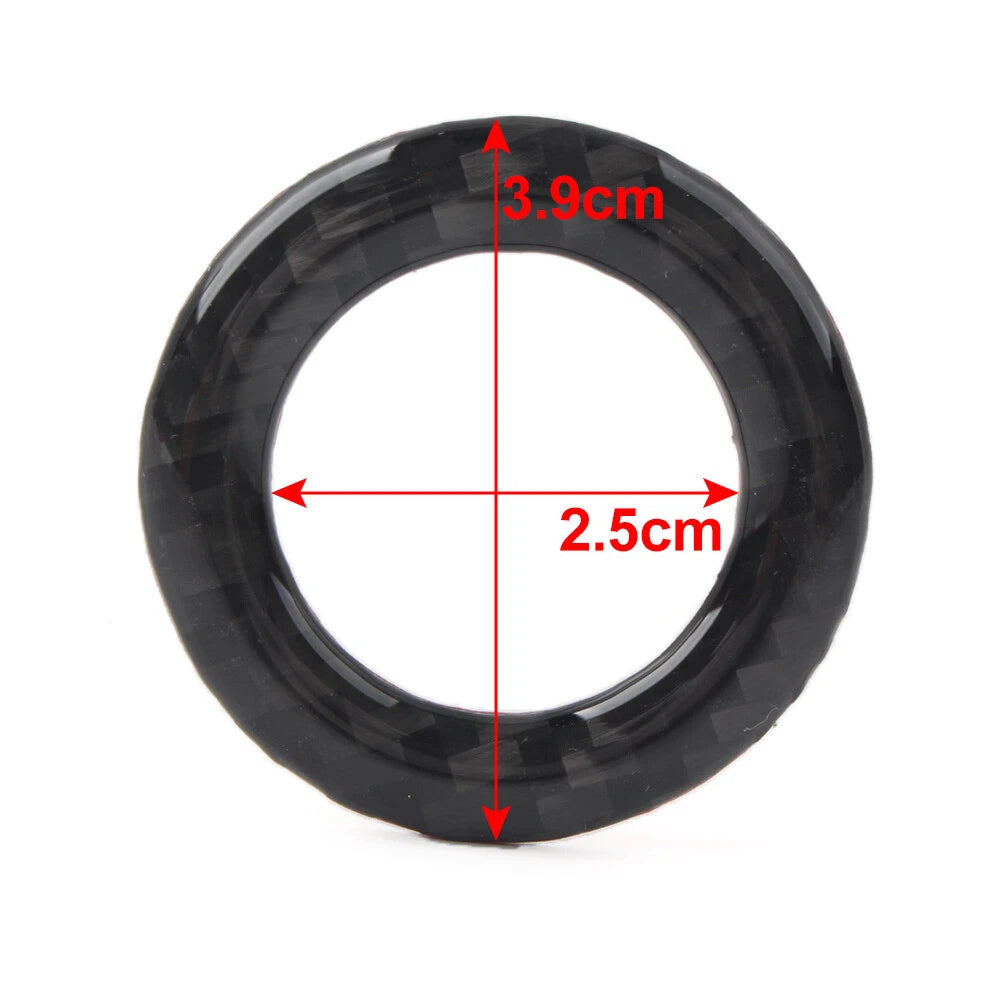 Black Engine Start Stop Button Ring Trim for Jeep Grand Cherokee (2011-2021)