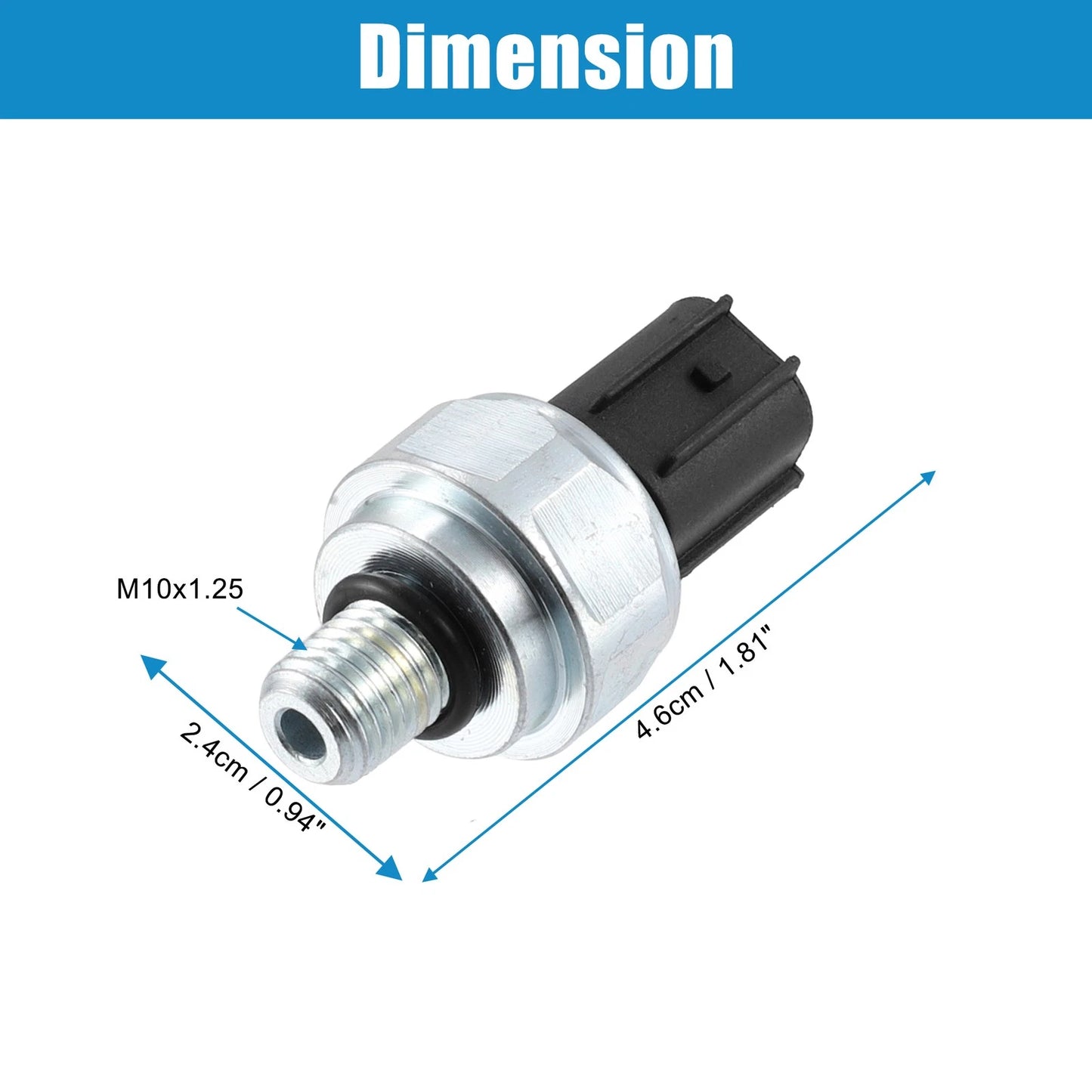 2x Engine Oil Pressure Sensor Switch for Acura