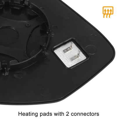 Right Side Heated Mirror Glass for Mitsubishi Outlander (2003-2023)