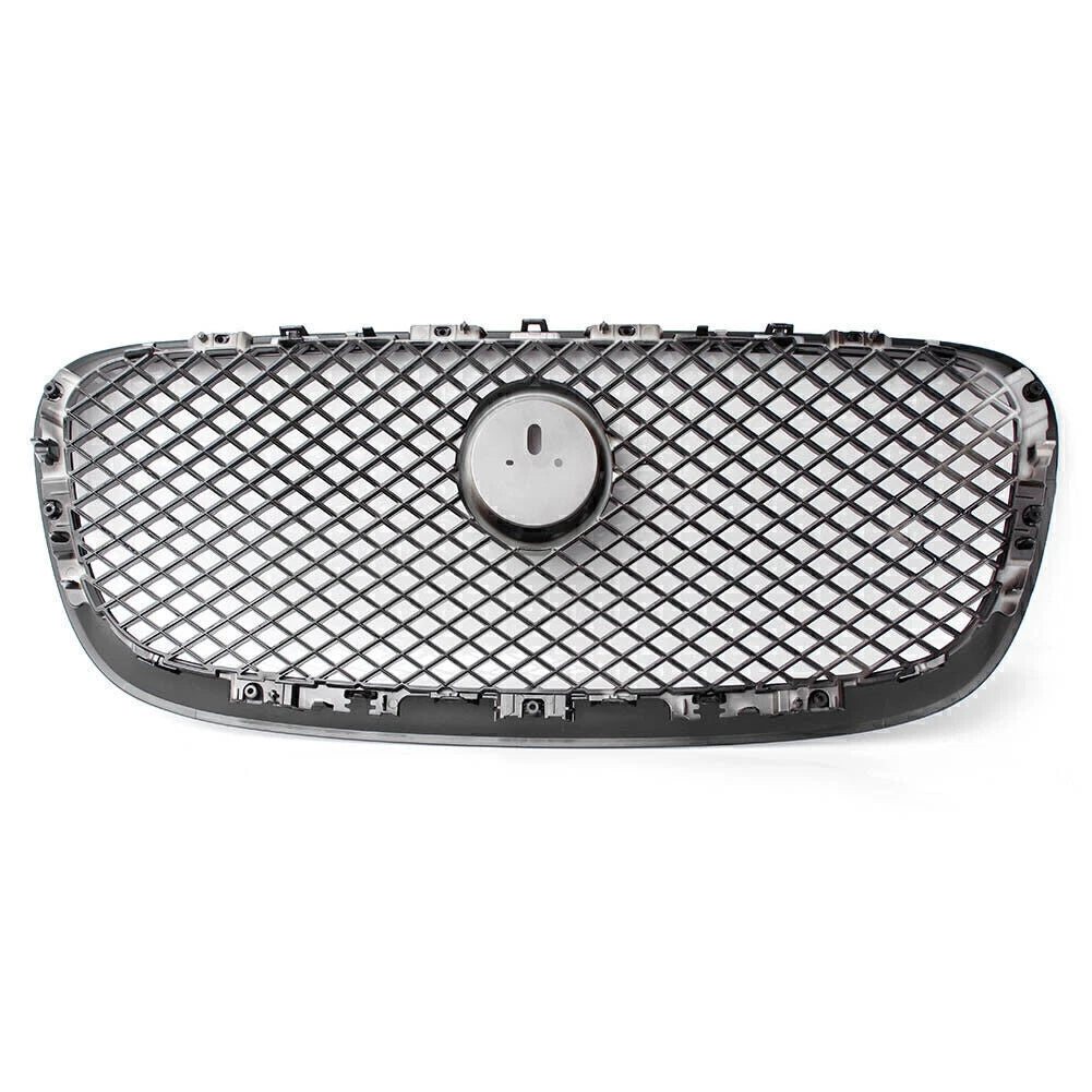 Honeycombe Front Mesh Bumper Grille for Jaguar XF XFR (2012-2014)