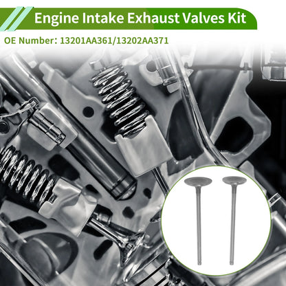 Engine Intake Exhaust Valves for Subaru Outback 2.5 (2000-2004)