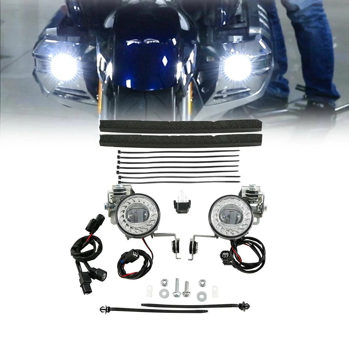 LED Fog Lights for Honda Goldwing 1800 GL1800 (2018-2025)