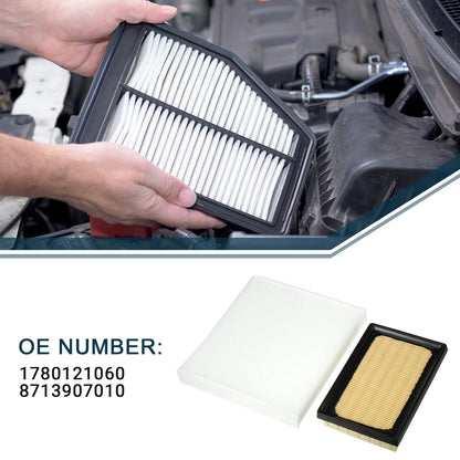 Cabin Air Filter Set for Toyota Prius C (2012-2019)