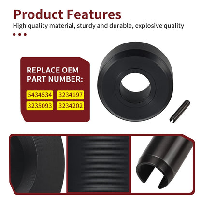 2Pcs Secondary Clutch Roller w/ Upgraded Pin for Polaris ACE 570 (2016)