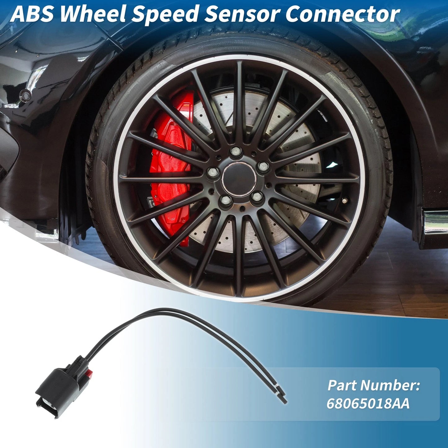 ABS Wheel Speed Sensor Connector for Dodge Jeep (2011-2018)