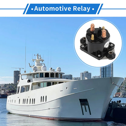 Outboard Starter Solenoid Relay 12V 4 Terminals for Force Marine