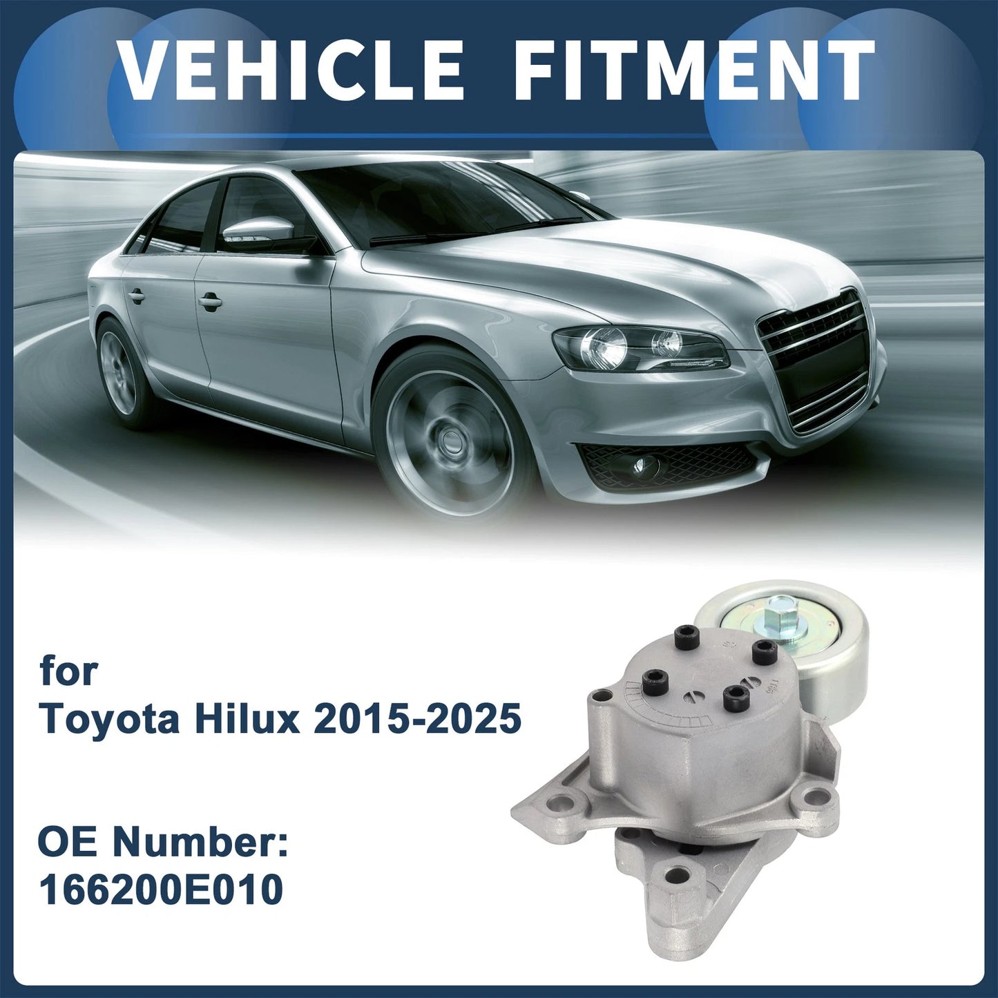Belt Tensioner 1 Pc for Toyota Hilux (2015–2024)