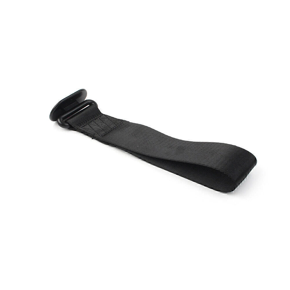 Black Tow Towing Strap Belt Rope for Universal Car Rear/Front Bumper