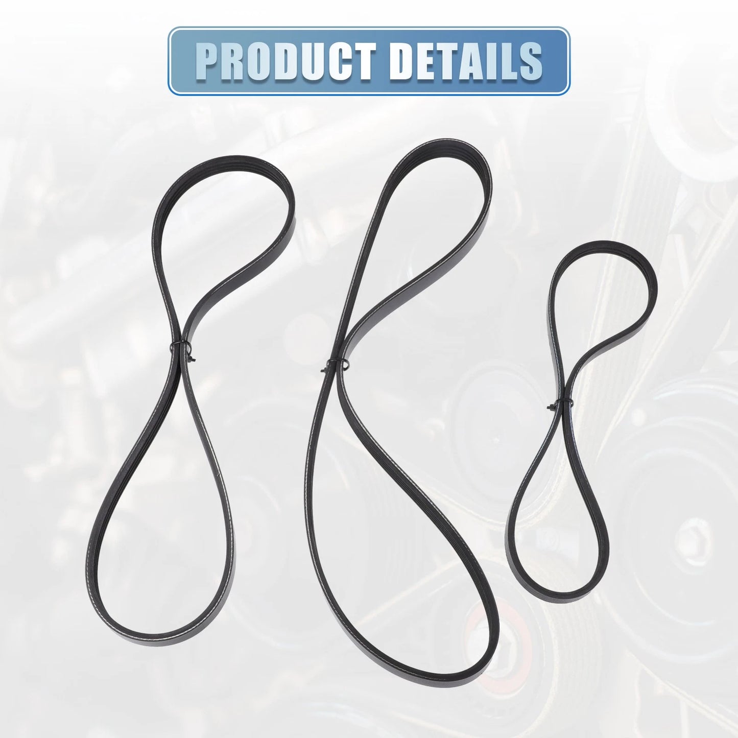 Serpentine Belt for Toyota Corolla Base Sedan (2014-2019)