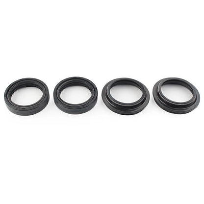 4 x Black 41x54mm Motorcycle Front Fork Damper Shock Absorber Seal