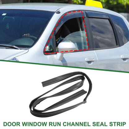 Front Left Door Window Run Channel Seal Strip for Honda Fit (2007-2014)
