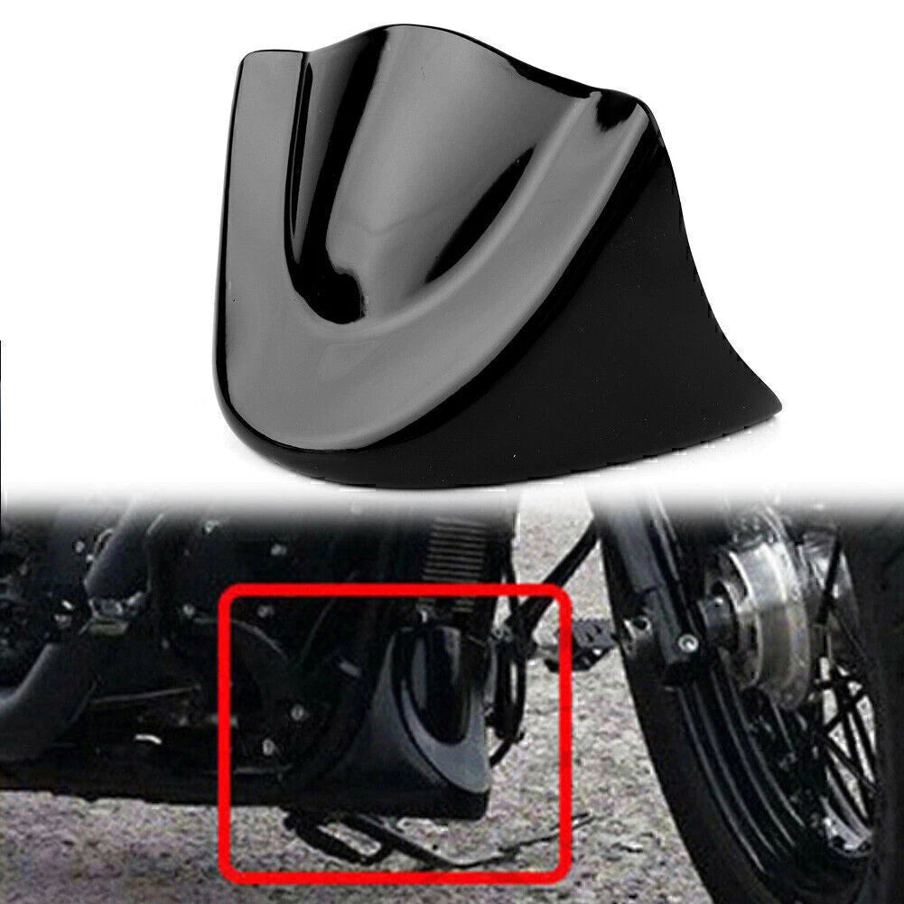 Gloss Black Front Chin Spoiler for Harley Dyna FXD FXDB (1999-2005)