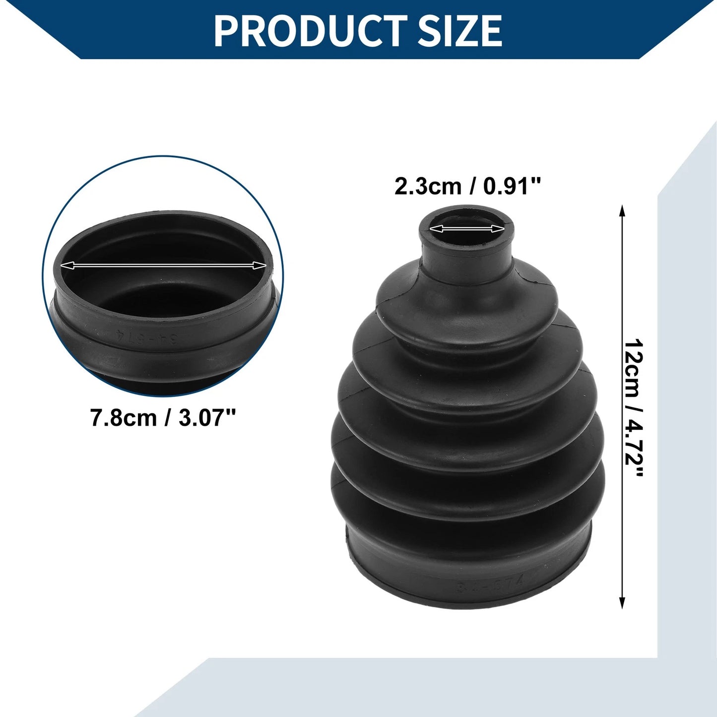 Outer CV Joint Boot Kit with Clamps for Kia Sportage (2005-2010)
