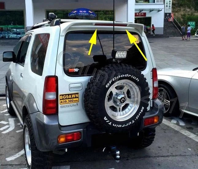 Factory Style Spoiler Wing ABS for Suzuki Jimny (2007-2018)