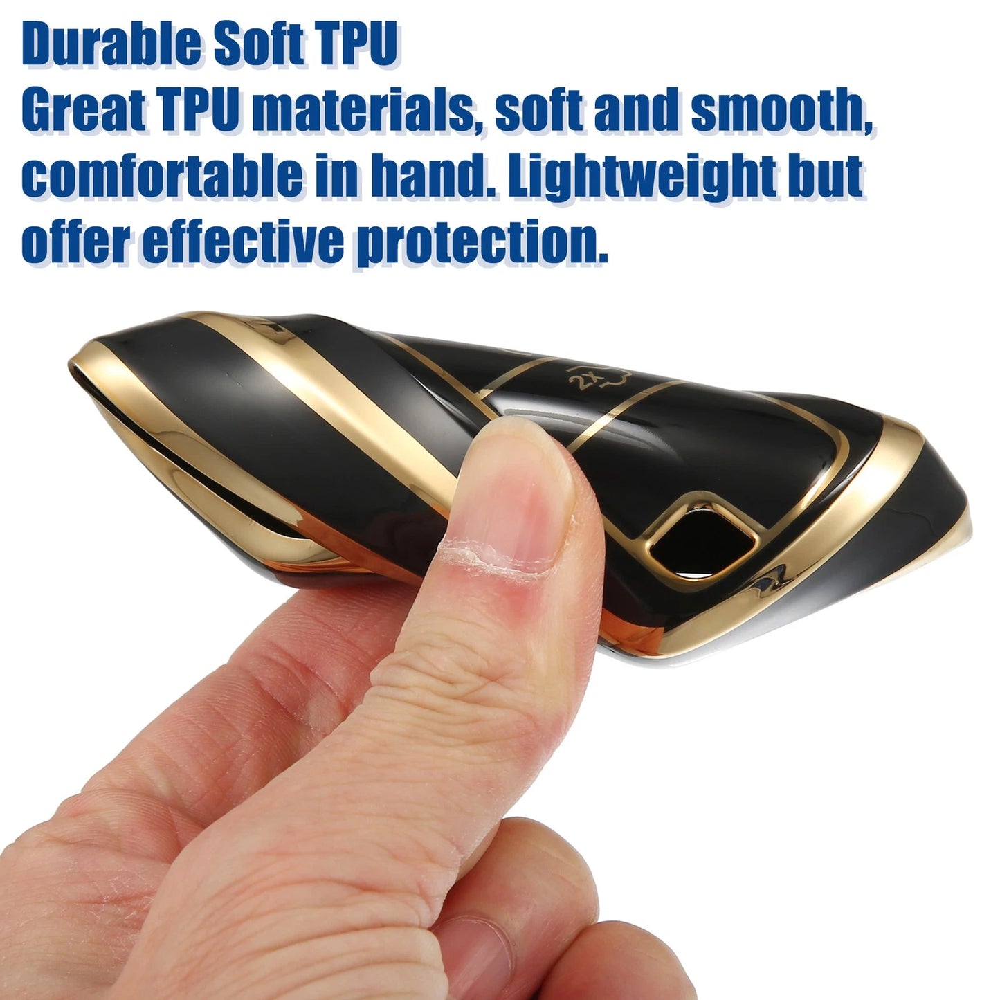 TPU 4 Button Keyless Entry Remote Cover for Ford Bronco (2021-2023)