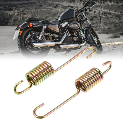 8cm Gold Tone Motorcycle Brake Pedal Return Springs for Suzuki