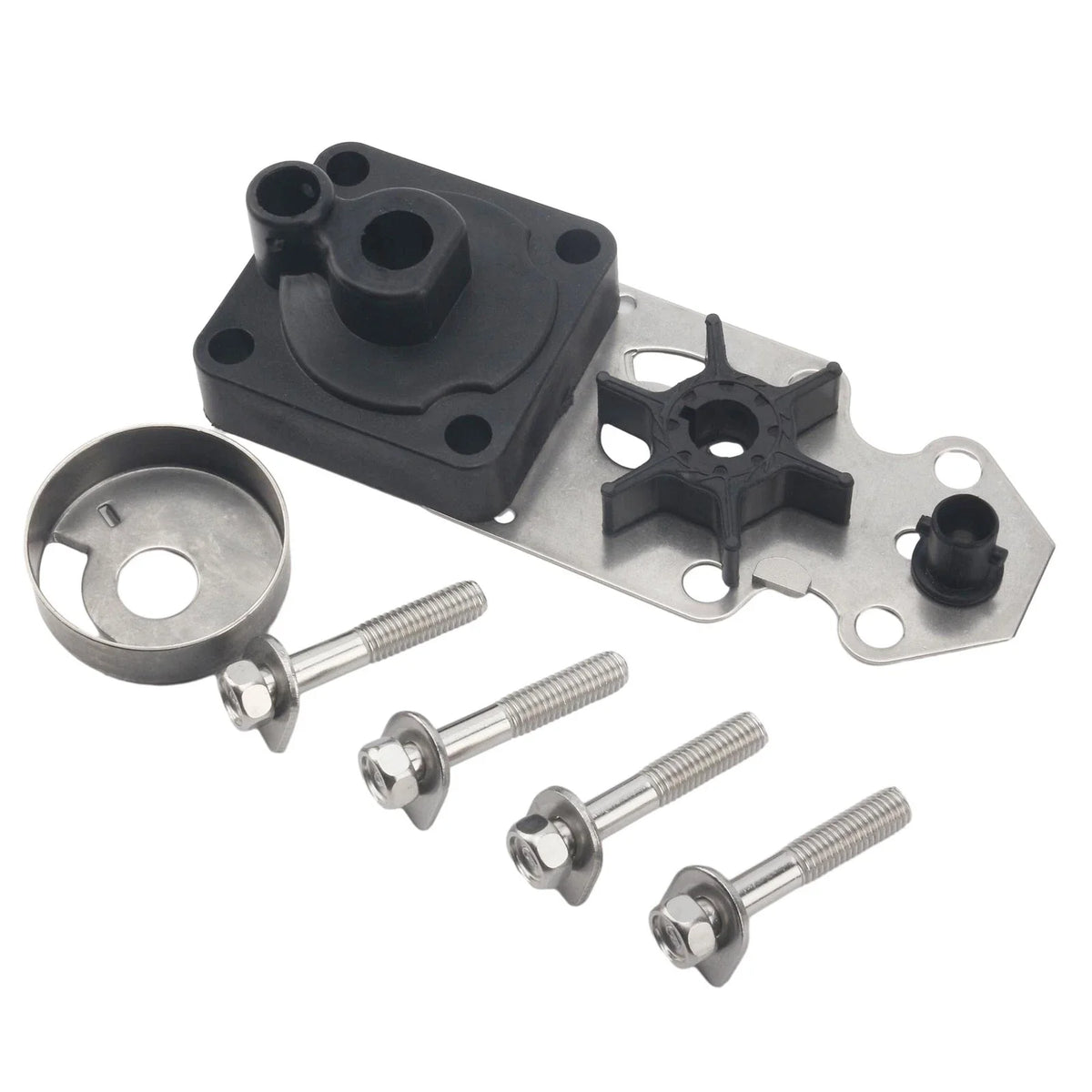 Water Pump Repair Kit for Yamaha 9.9/15HP 2/4-Stroke 2 Cylinders