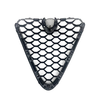 Glossy Black Front Grille Cover for Alfa Romeo Giulia (2017-2023)