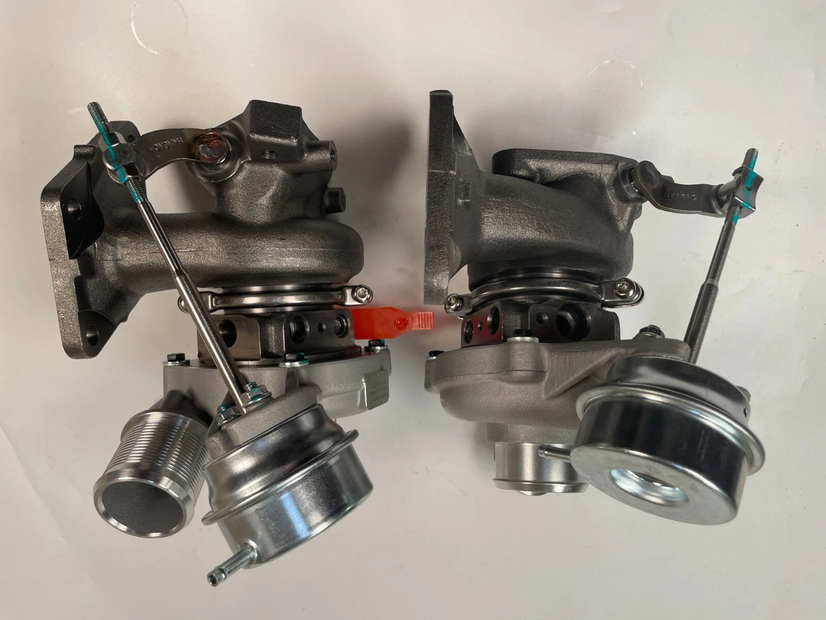 Billet 2 x Front & Rear Balanced K03 Turbochargers for Ford F-150 2.7L V6