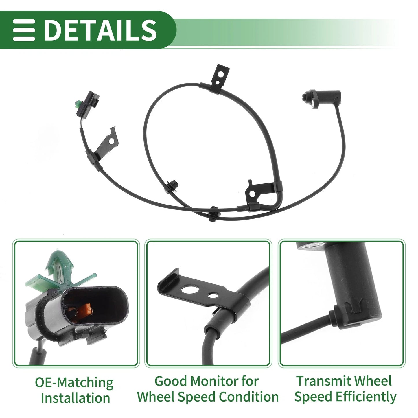 ABS Wheel Speed Sensor for Mitsubishi Montero Sport (2009-2015)