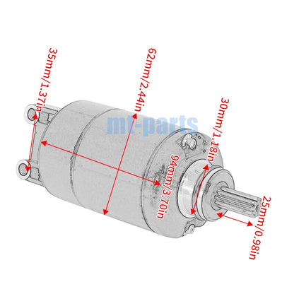 Starter Motor for Hyosung GD 250 N, GD 250 R (2015-2021)