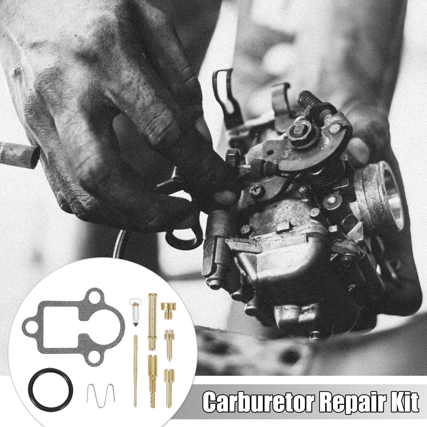 Carburetor Repair Rebuild for Yamaha Grizzly 80 (2005–2008)