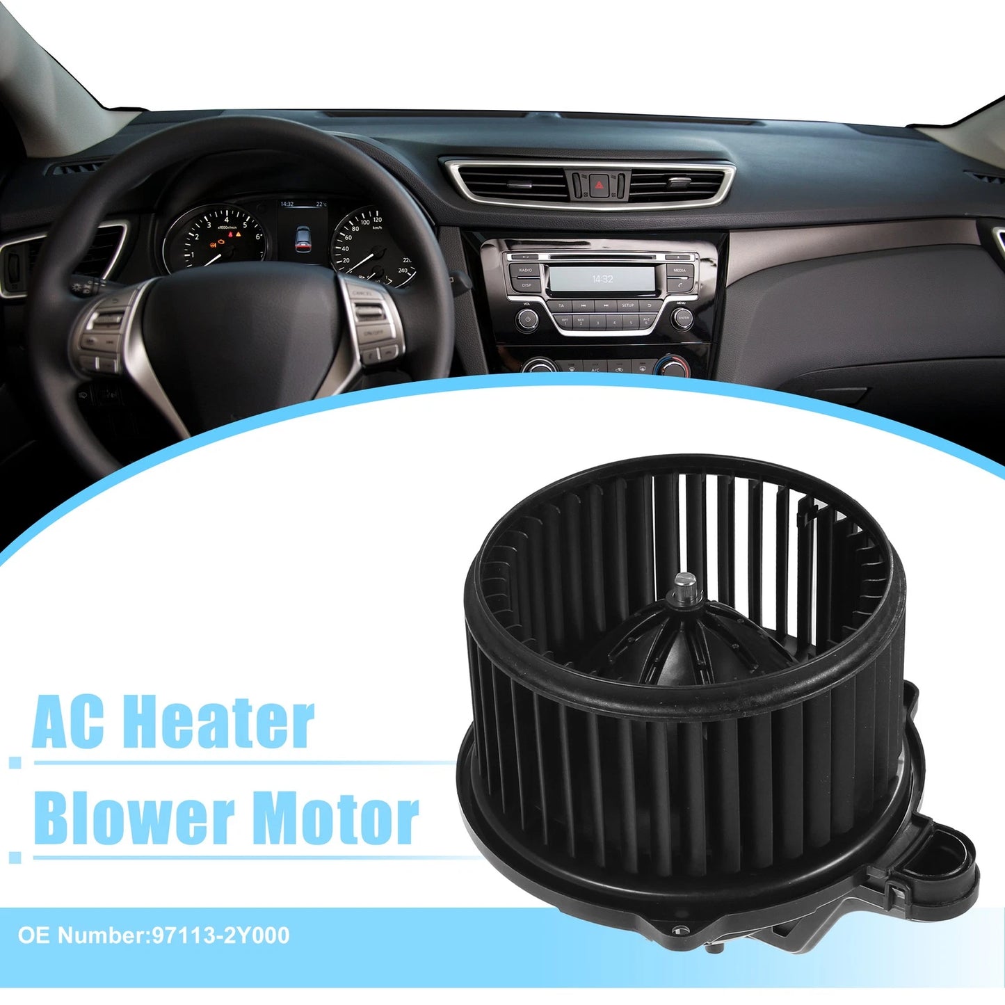 AC Heater Blower Motor Fan for Kia Optima Cadenza (2014-2016)